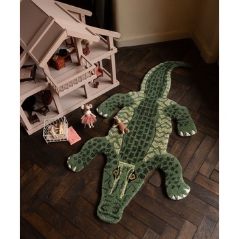 Doing Goods Вълнен килим Doing Goods Coolio Crocodile S/122 x 61 cm (1.45.10.038.060.3)