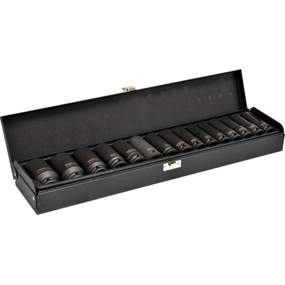 Nástavce 1/2" rázové šestihranné 15ks 10-32mm CrM YATO YT-1055 – Sleviste.cz