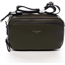David Jones menší dámská sportovní crossbody kabelka Belinda tmavě zelená