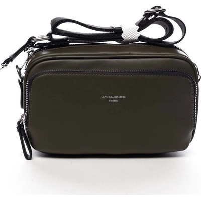 David Jones menší dámská sportovní crossbody kabelka Belinda tmavě zelená