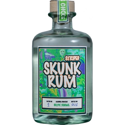 Striped SKUNK Rum Batch 1 69,3% 0,5 l (holá láhev)