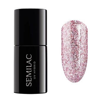 Semilac 293 Uv Gel Polish Rose Gold Shimmer Гел лак 7ml