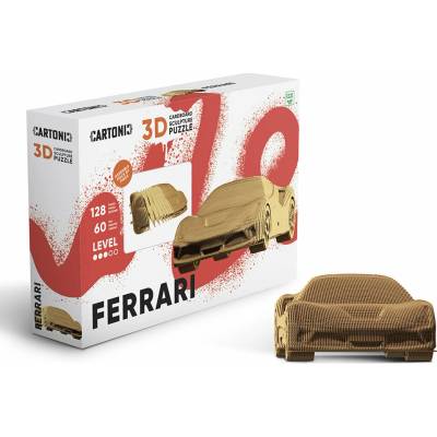 Cartonic 3D PUZZLE FERRARI 128 ks