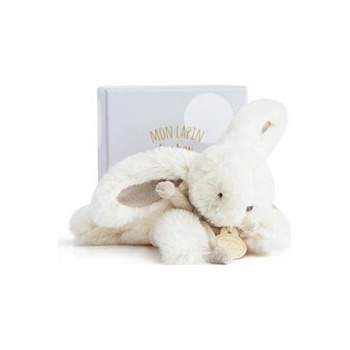 DouDou et Compagnie Paris Muchláček Zajíček v krabičce růžový