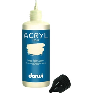 Darwi Opak АКРИЛНА боя Ivory 80 ml 1 бр (DA0220080015C)