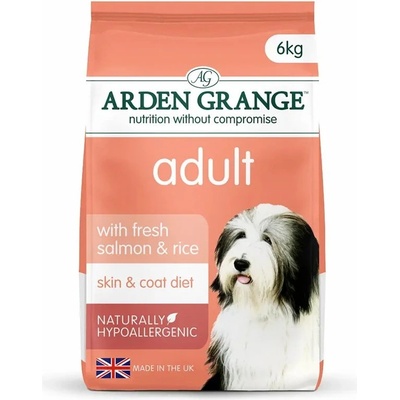 Arden Grange Възрастен прясна сьомга и ориз 6 кг