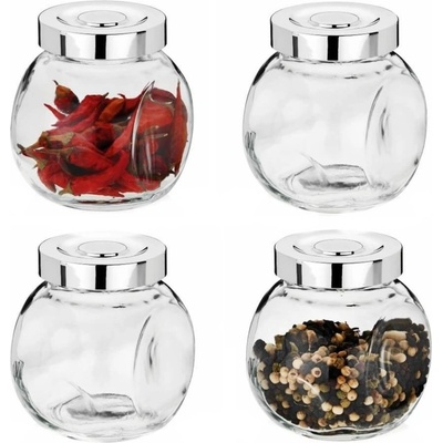 KELA KL 11920 Kořenky ROSA sklo sada 4 ks – Zboží Dáma