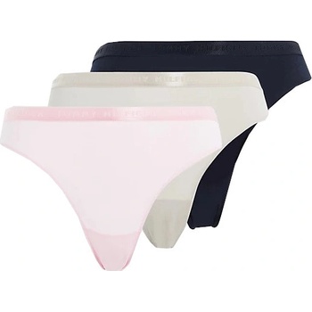 Tommy Hilfiger 3 PACK dámské kalhotky Bikini UW0UW04329VX