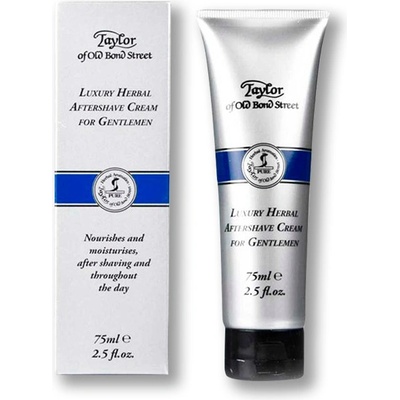 Taylor of Old Bond Street Luxury krém po holení Luxury Herbal 75 ml