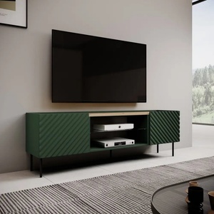 Cama meble EF ONDA RTV шкаф 180.5x40xH58.39 зелен (стоящ или стенен) (ONDA 301442)