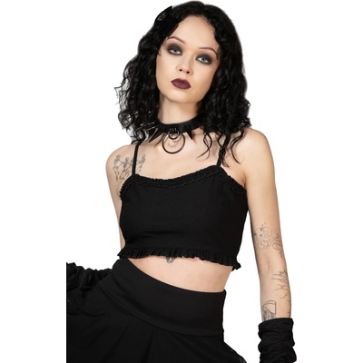 KILLSTAR дамски потник KILLSTAR - Ines Crop - Black - KSRA009439