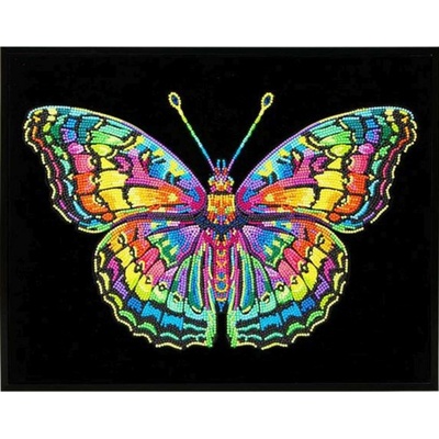 DIAMOND DOTZ Neon Motýl 45,70 x 35,50 cm