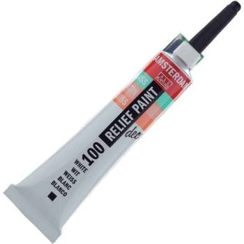 Amsterdam Relief Paint White 20 ml