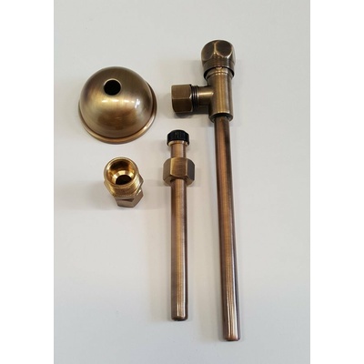 Kerasan Připojení vody k horní nádržce Retro, Waldorf, bronz 757293