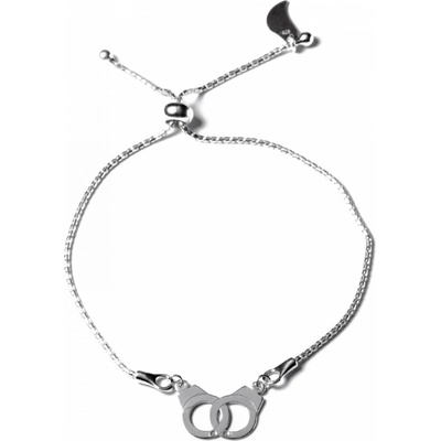 Zlatnictví zlatíčko stříbrný stahovací náramek pouta NKPLLK0484