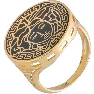 Zlaton Prsten žluté zlato s reliéfem 7.95g vel. 58 000372312220
