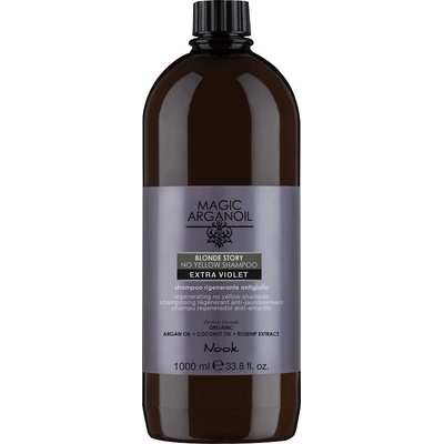 Nook Magic Arganoil Blonde Story No Yellow Extra Violet šampon 1000 ml