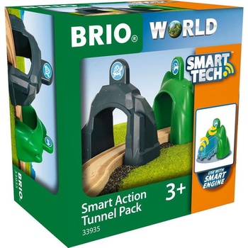 Brio World 33935 Smart Tech Akční tunely zrychlení a zpomalení