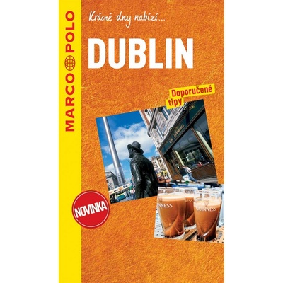 Dublin průvodce na spirále s mapou MD