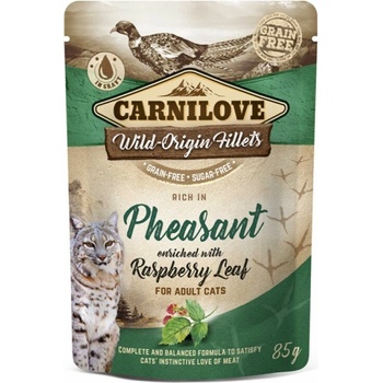 Carnilove Cat Pheasant with Raspberry Leaf 85 g