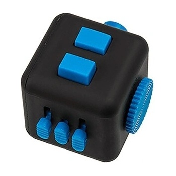 Fidget Cube černomodrý