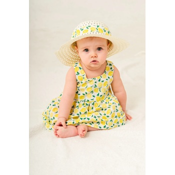 Myrat Baby Рокля с капела Лимони- жълто