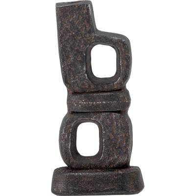 Bloomingville Свещник за класическа свещ Sanah 19 см черен (82062642)