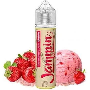 Image 1 of Jammin Strawberry Jam Sorbet 20ml/60ml