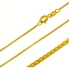 Argento Pozlátená strieborná retiazka - vzor maglina 15331