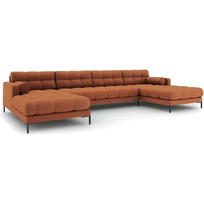 Cosmopolitan Design Ъглов диван в тухлен цвят ("U" форма) Bali - Cosmopolitan Design (COS_U_170_F1_BALI8)