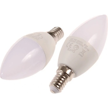 T-LED LED žárovka E14 SVC37 5W svíčka Studená bílá