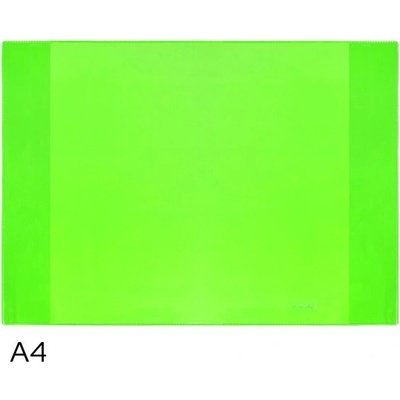 LUMA Obal na sešit A4 NEON zelený I260553