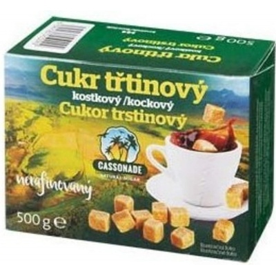 Kávoviny Cukor trstinový kocky 500 g