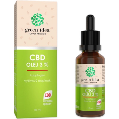 Green idea Olej CBD 3% 10 ml