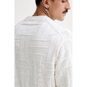 KENZO Памучен пуловер Weave (FF55PU7083CB.02)