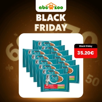 Purina One SterilCat mini filetky s morkou a zelenými fazuľkami s lososom a mrkvou v šťave 48 x 85 g