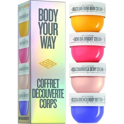 Sol de Janeiro Body Your Way Body Cream Set Sada osobní péče Unisex 1 – Hledejceny.cz