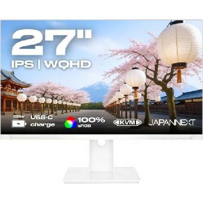 JAPANNEXT JN-IPS270WQHD75F-C65W-HSP-W