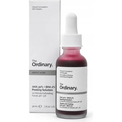 The Ordinary Peeling na obličej AHA 30% + BHA 2% Peeling Solution 30 ml – Hledejceny.cz