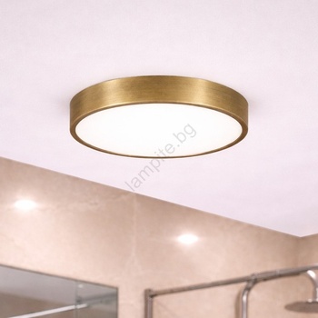 Brilagi - LED плафон за баня POOL LED/24W/230V Ø 30 см IP54 месинг (BG3889)