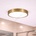 Brilagi - LED плафон за баня POOL LED/24W/230V Ø 30 см IP54 месинг (BG3889)