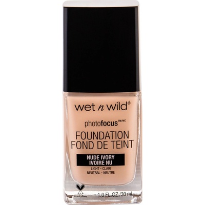Wet n Wild Photo Focus zmatňujúci fluidný make-up Nude Ivory 30 ml