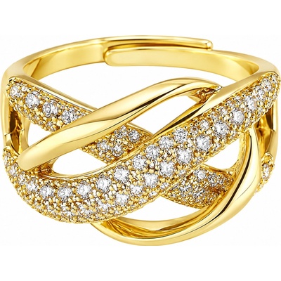 Solla Celestial Infinity dámsky prsteň zo zliatiny zlatý CH Z PR31