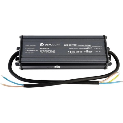 Deko-Light napájení IP, CV, V6-40-12 konstantní napětí 0-3340 mA IP67 12V DC 40,00 W 872082