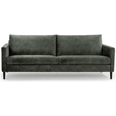 Scandic Зелен сив кадифен диван 220 cm Adagio - Scandic (13054SN-hunter)