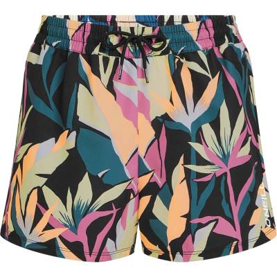 O'Neill Дамски бордшорт O'Neill Women's Essentials 12 AOP Swimshorts Boardshorts - Black Womens Tropicana - размер XS (150-6540-0111)