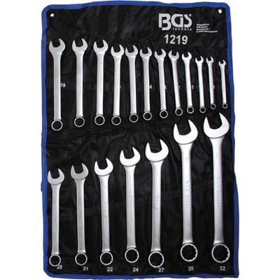 BGS technic Súprava ch kľúčov vidlica-očko 8 – 32 mm 19 ks BGS 1219