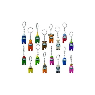 Přívěsek na klíče P.M.I. Among Us Figural 1 Pack 4cm S2