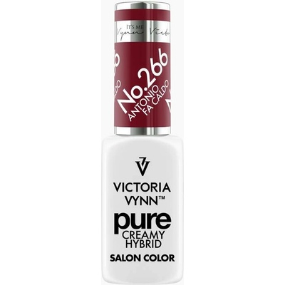 VICTORIA VYNN Hybridní gel lak PURE CREAMY HYBRID 266 Antonio Fa Caldo 8 ml