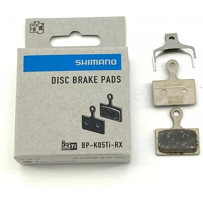 SHIMANO brzdové destičky K05Ti-RX polymerové Flat mount 1 pár IBPK05TIRXA